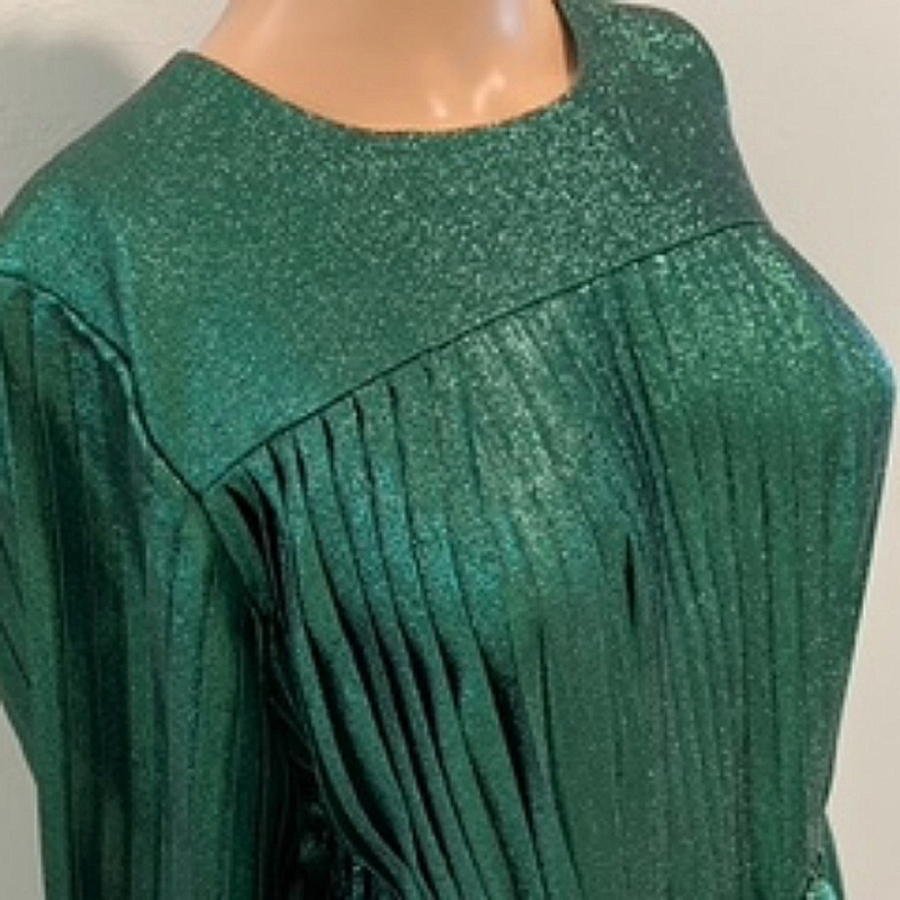 Marc Jacobs Emerald Green Runway Dress from Fall 2019 - Picture 14 of 16